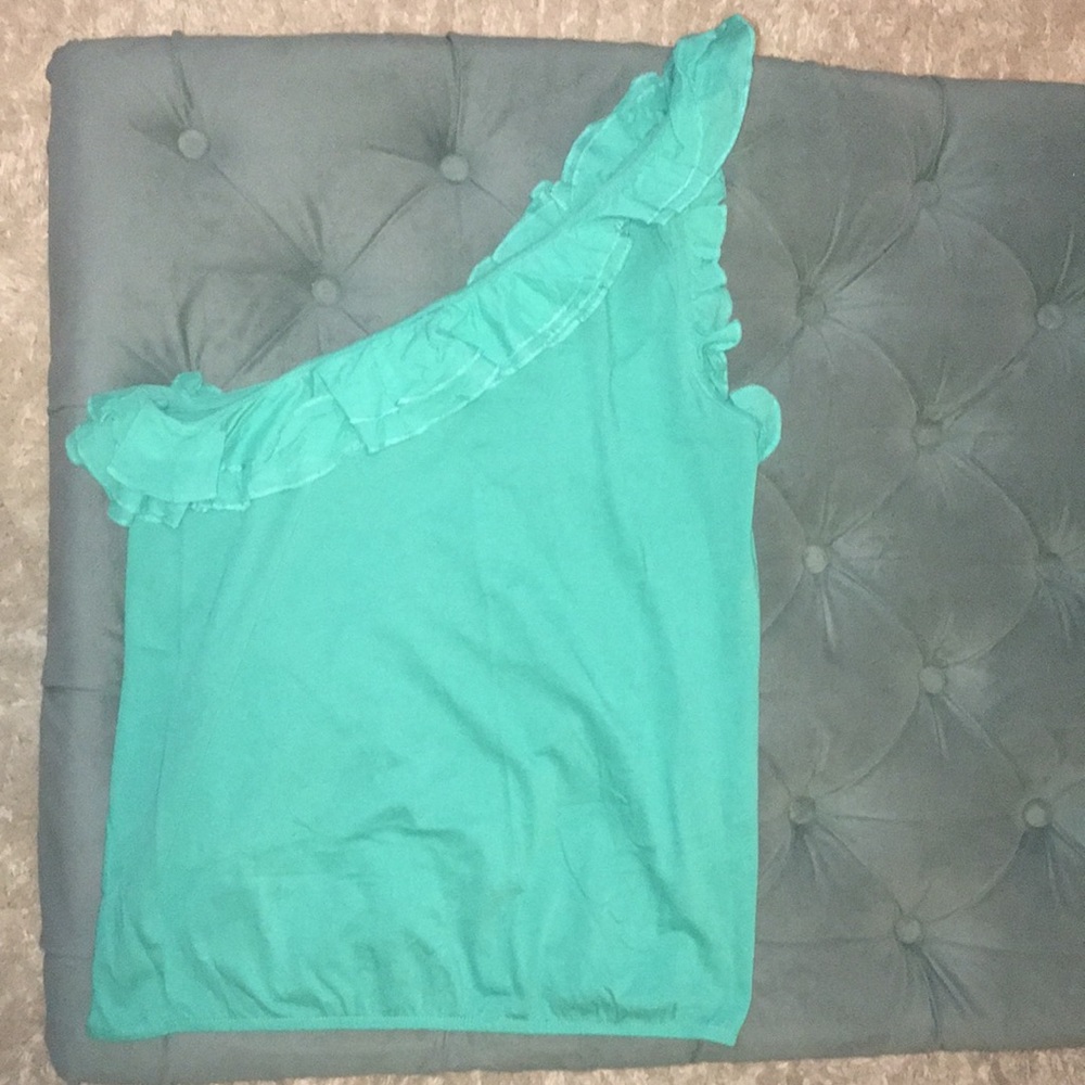 One shoulder tank